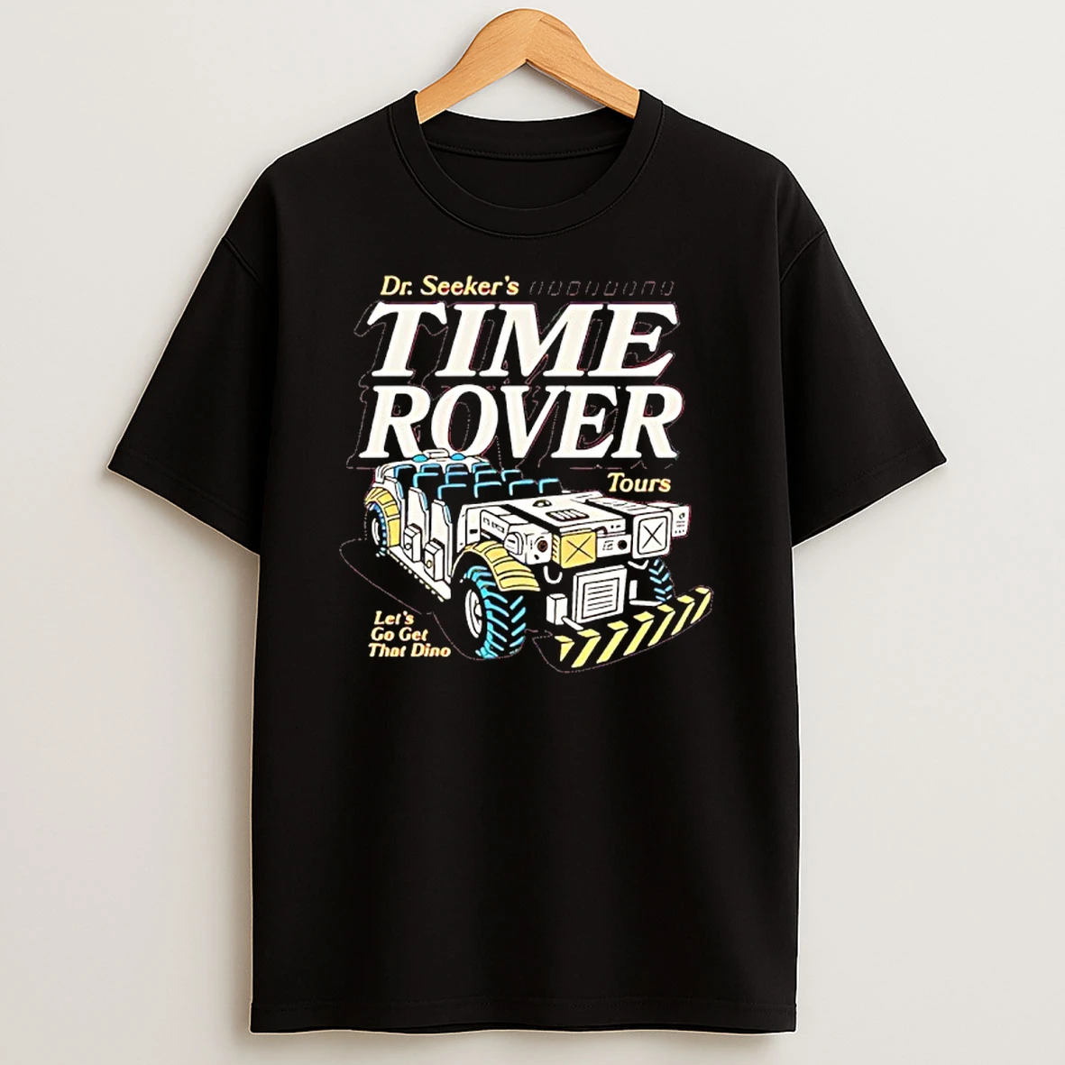 Dr Seekers Time Rover Tours Dinosaur Ride Shirts