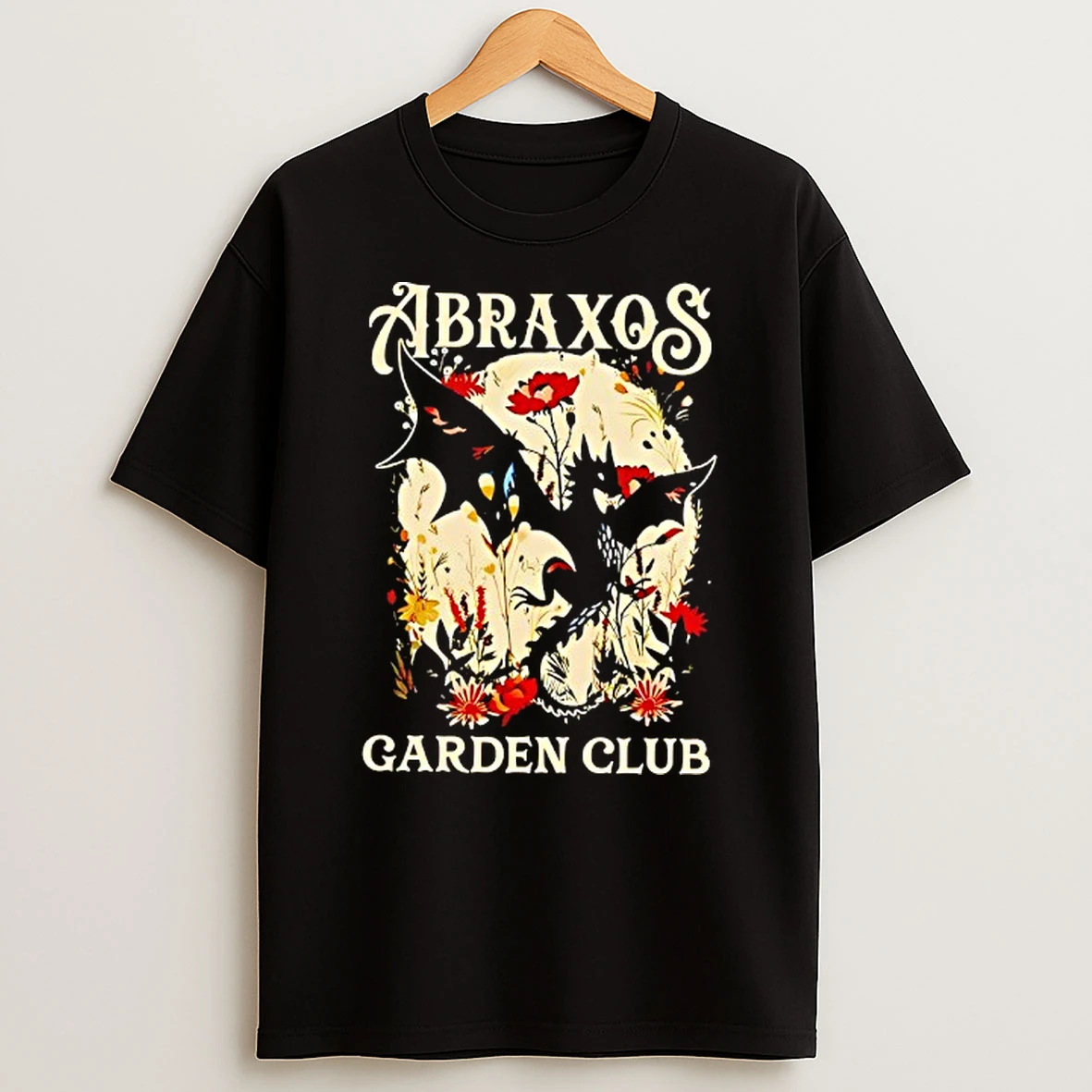 Dragon And Flower Abraxos Garden Club Shirts