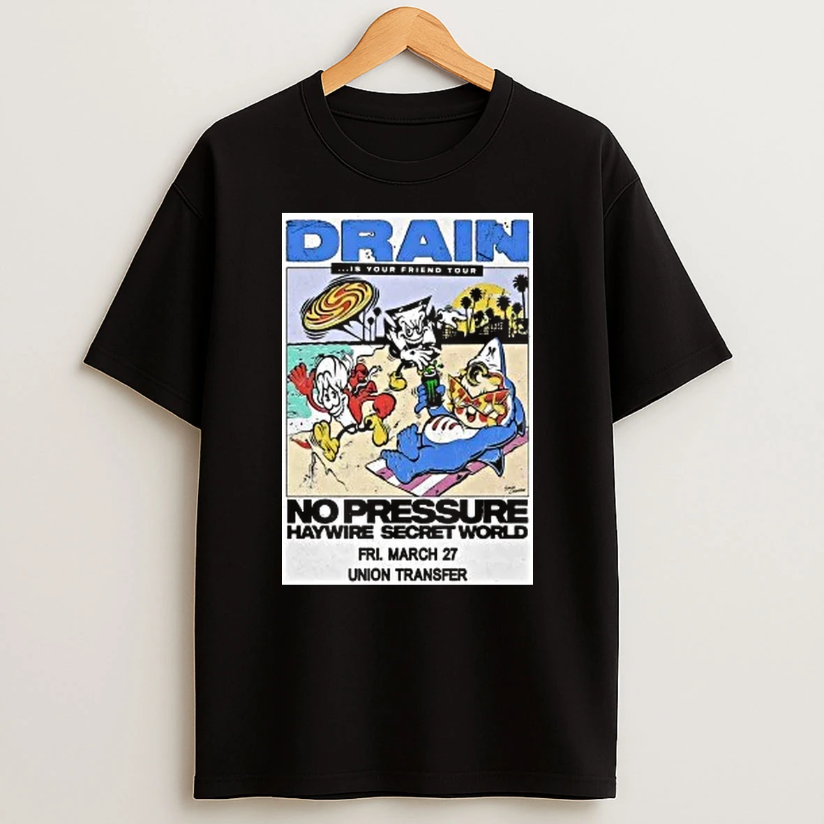 Drain Mar 27 2026 Union Transfer In Philadelphia Pa Shirts