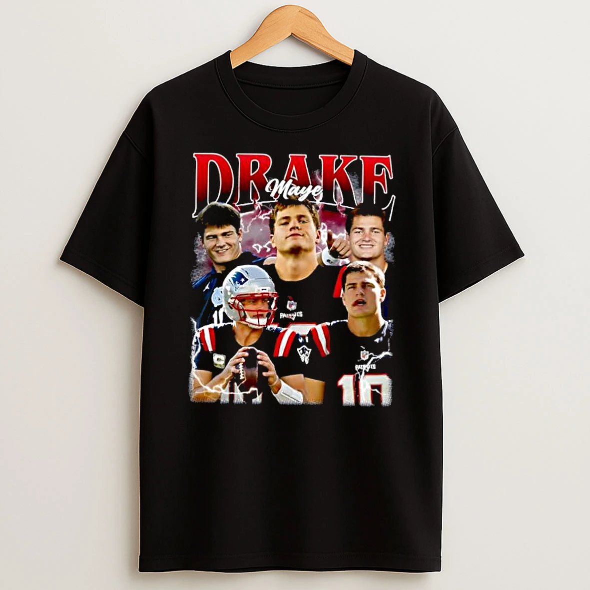 Drake Maye Bootleg Essential Graphic Shirts