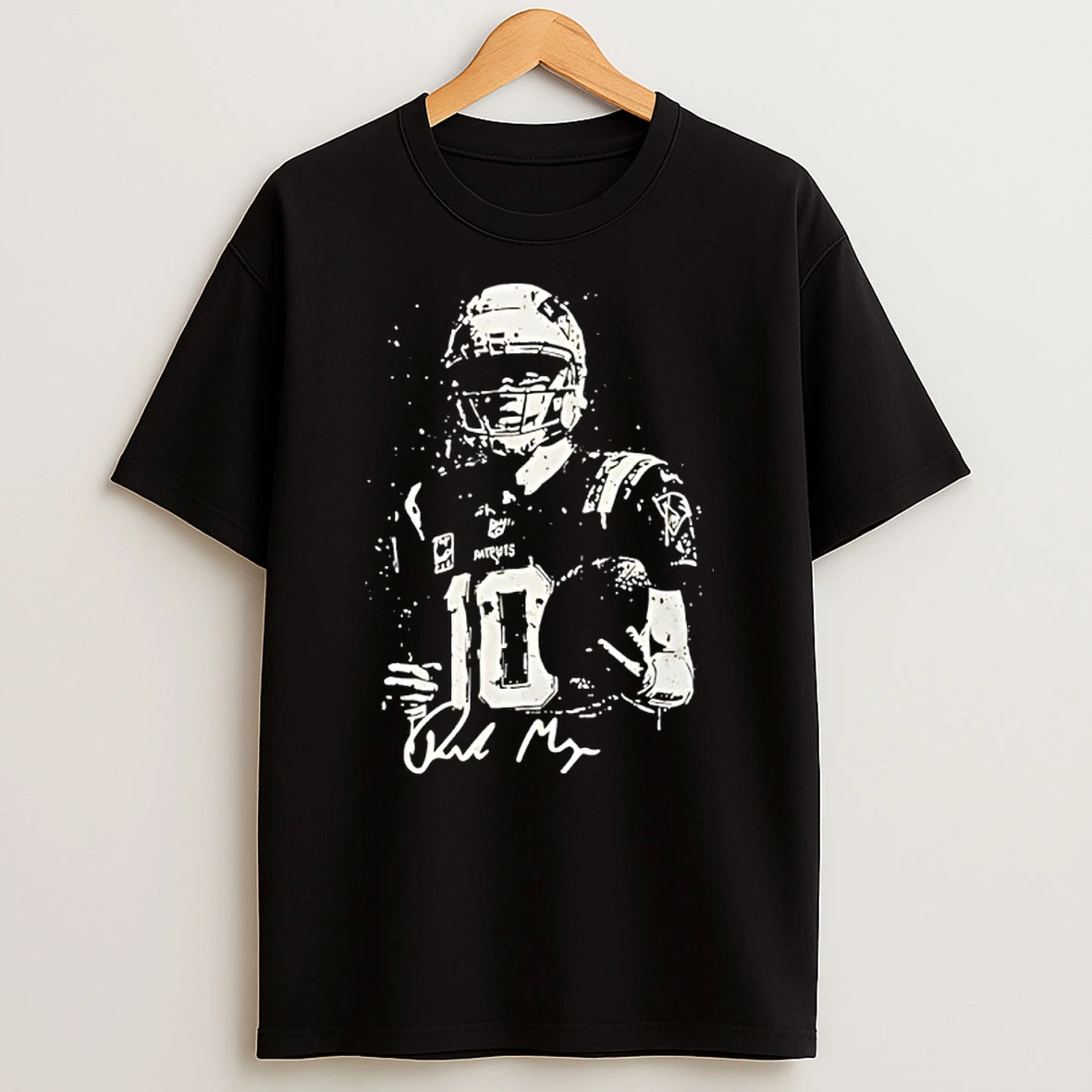 Drake Maye New England Patriots Champions 25 Vintage Shirts
