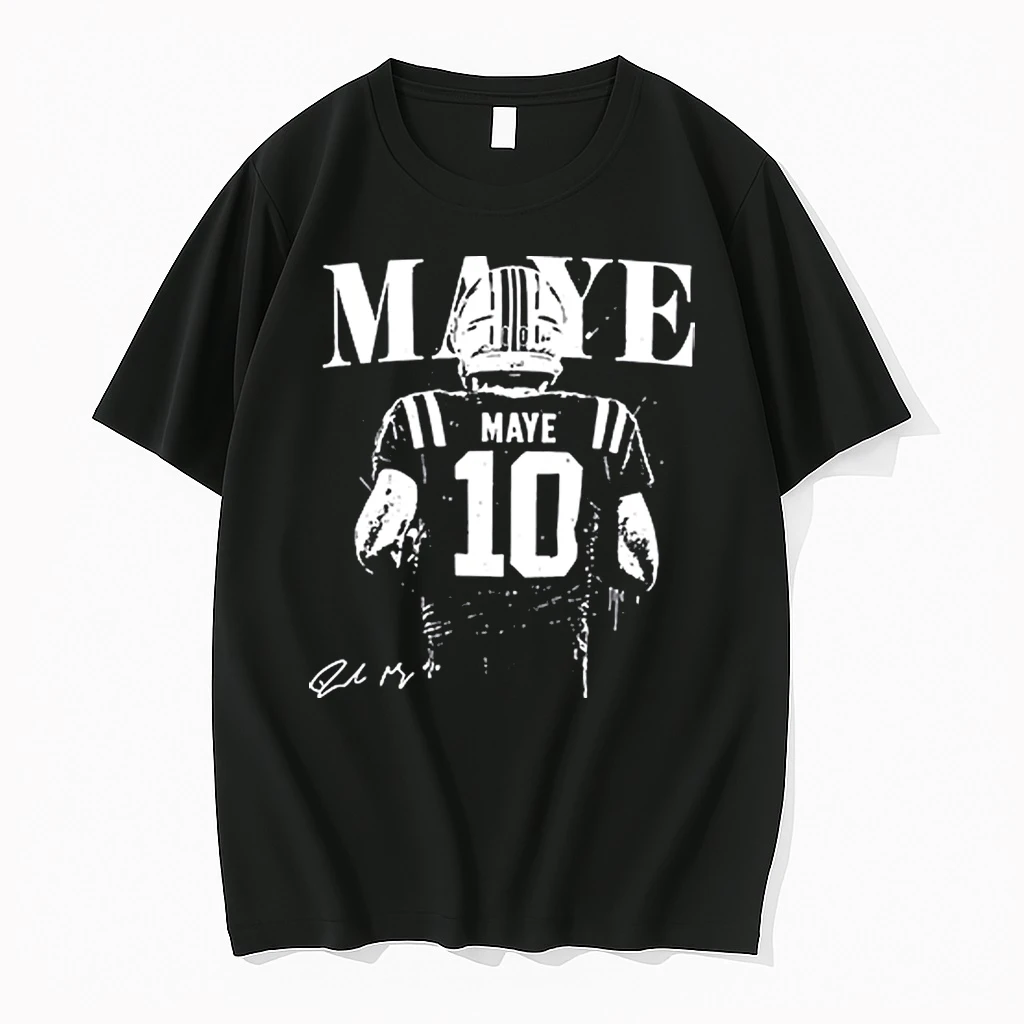 Drake Maye Qb Football Shirts
