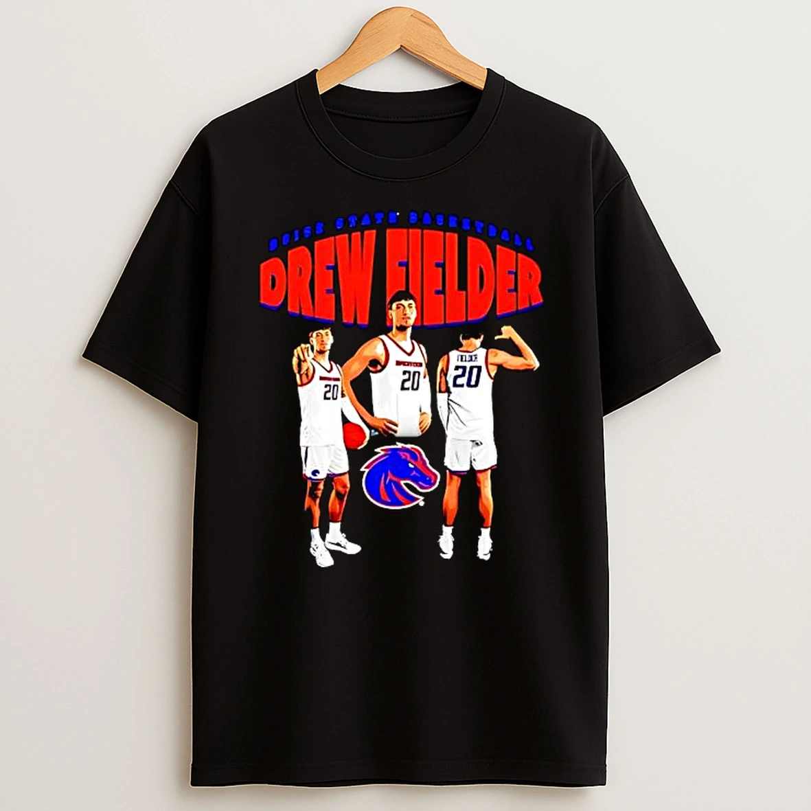Drew Fielder Boise State Broncos Player Collage Shirts