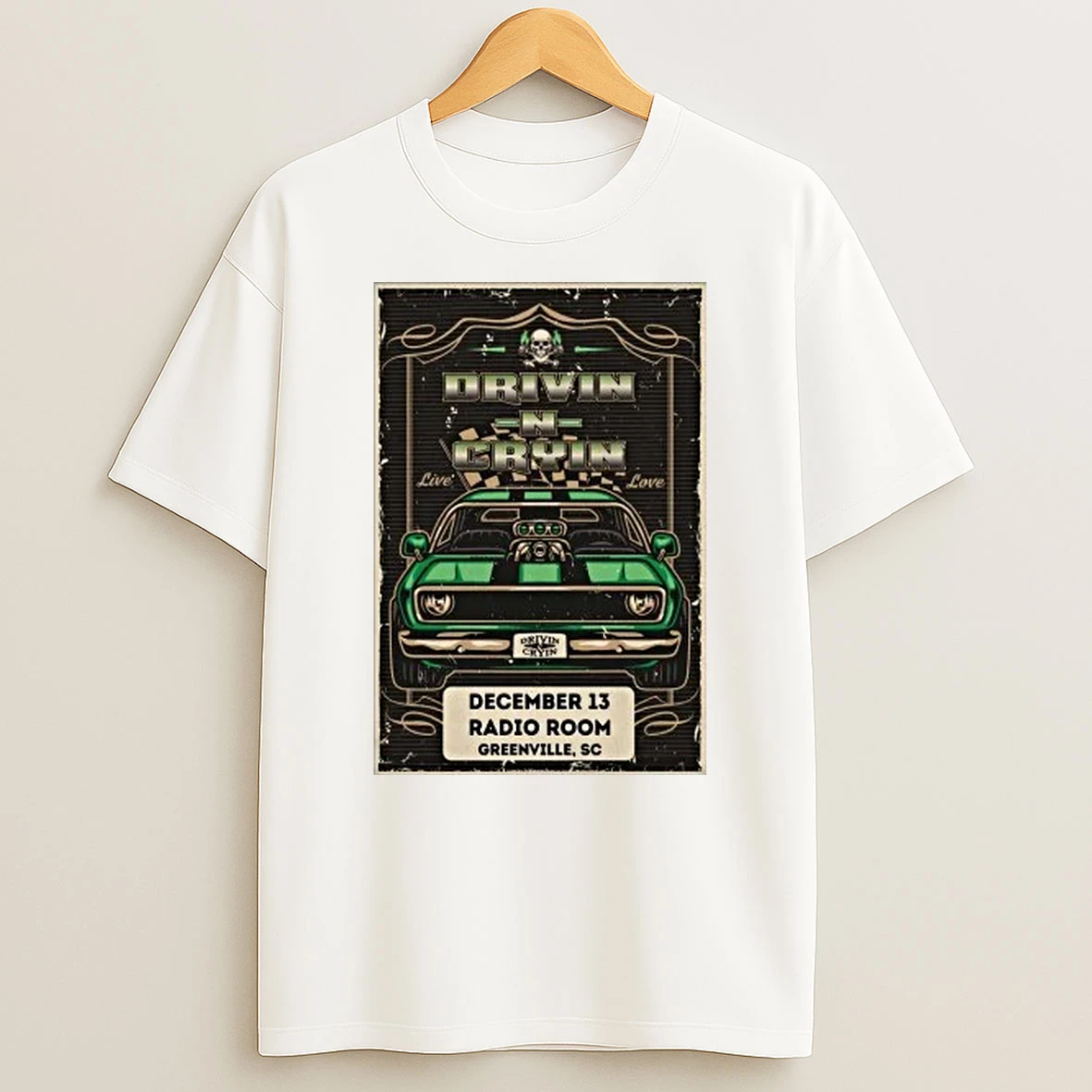 Drivin N Cryin Dec 13 2025 Radio Room In Greenville Sc Shirts
