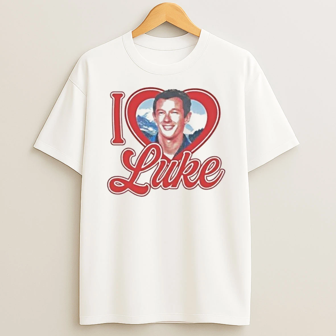 Dua Lipa Callum Turner I Heart Luke Shirts