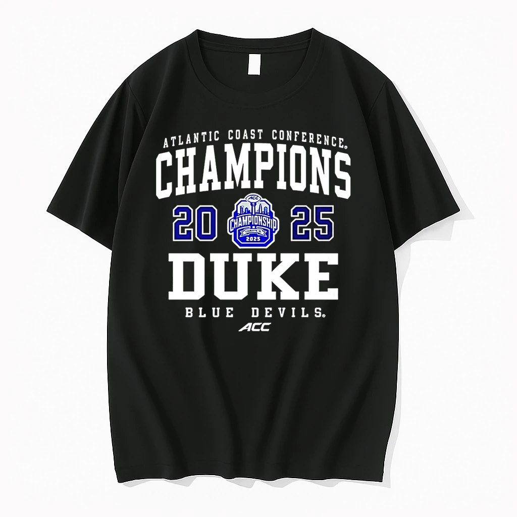 Duke Blue Devils 2025 Acc Football Champions Shirts