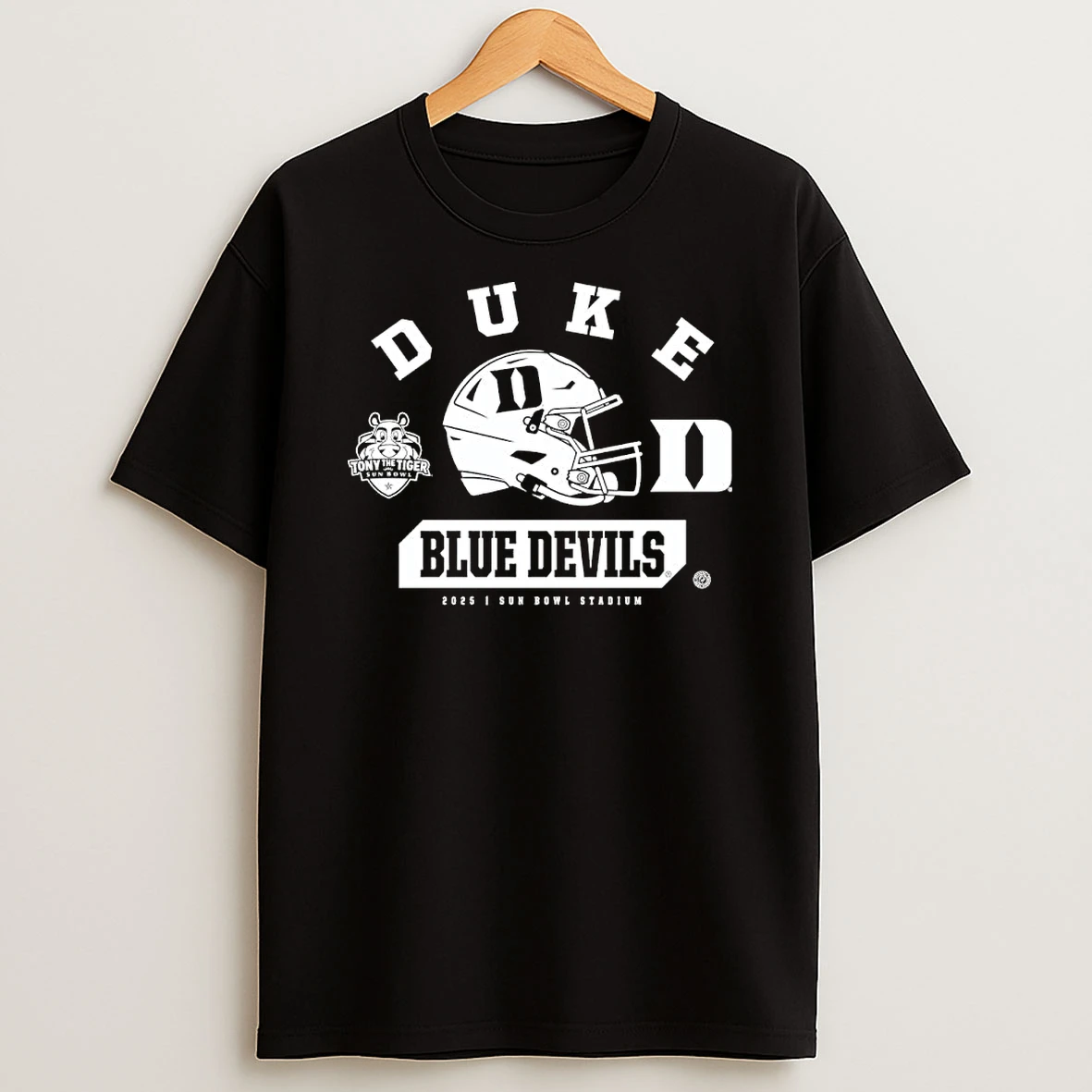 Duke Blue Devils 2025 Sun Bowl Helmet Shirts