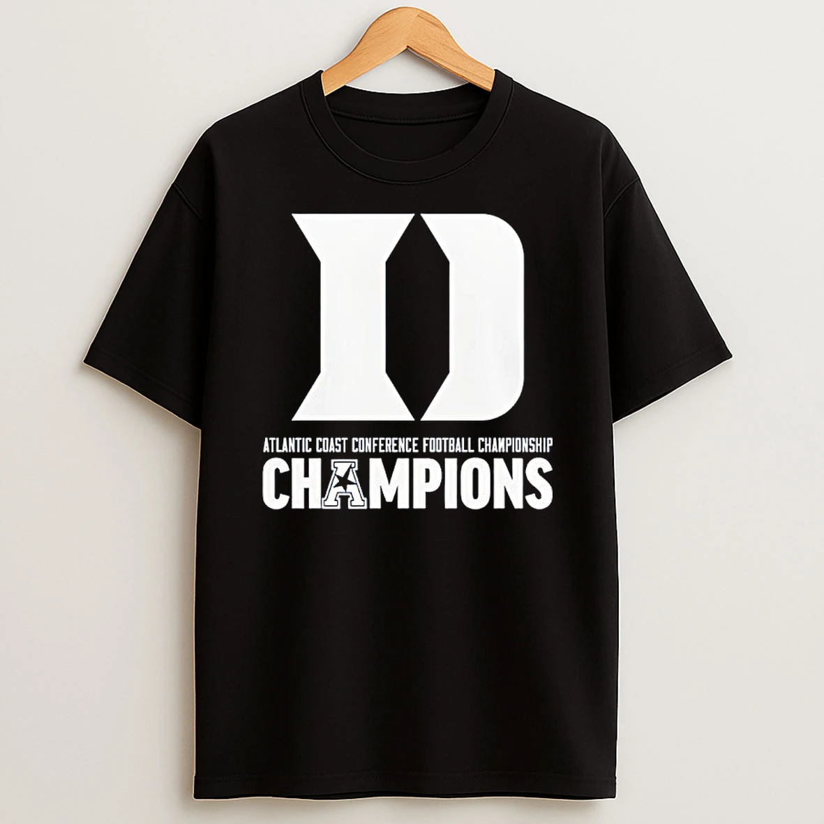 Duke Blue Devils Football Atlantic Coast Conference Football Championship Shirts