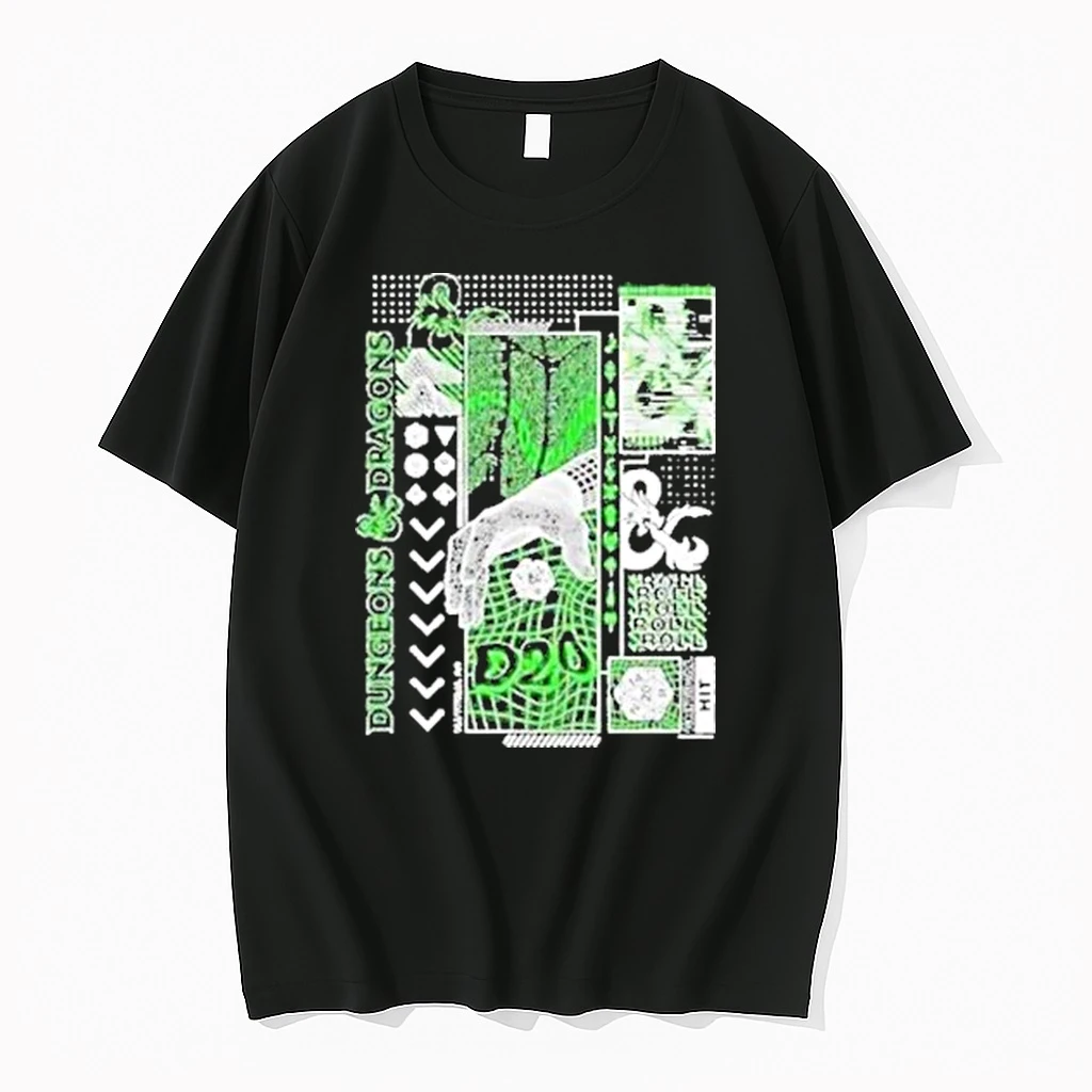 Dungeons Dragons Trippy Tech Shirts