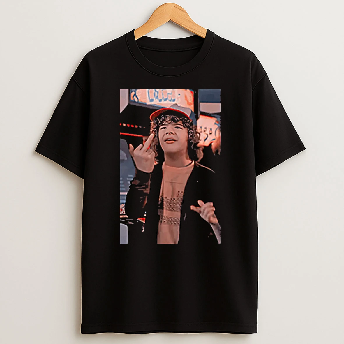 Dustin Henderson Stranger Things Middle Finger Shirts