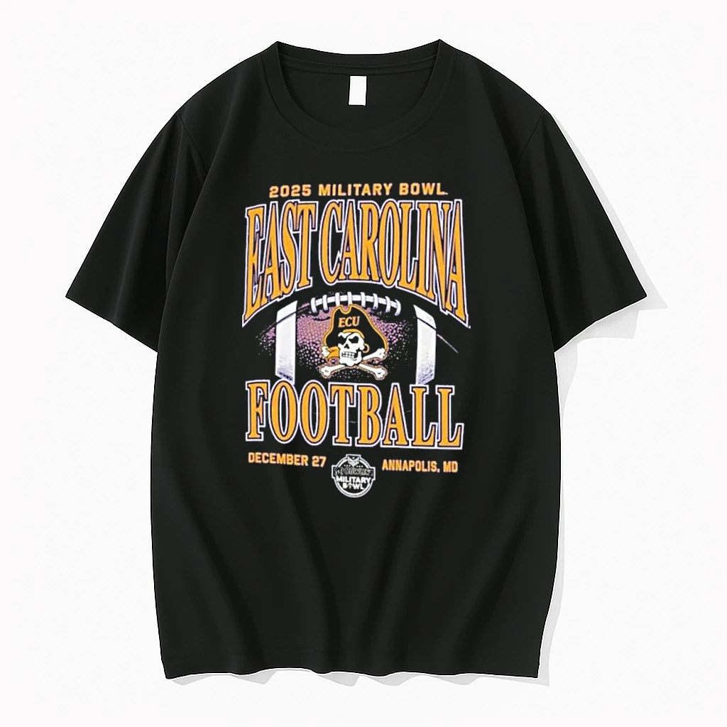 Ecu Pirates 2025 Military Bowl December 27 Shirts