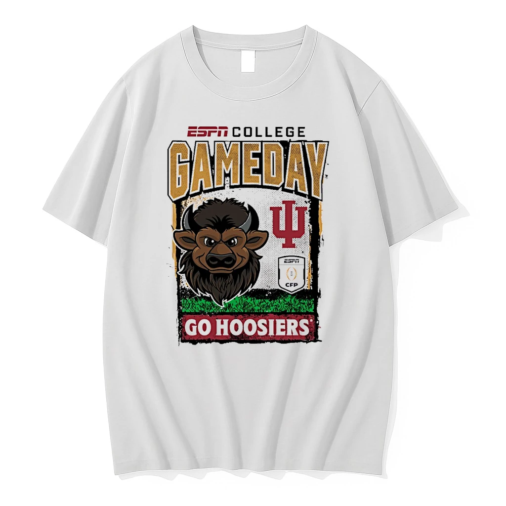 Espn College Gameday 25 26 Indiana Hoosiers Go Hoosiers Mascot Shirts