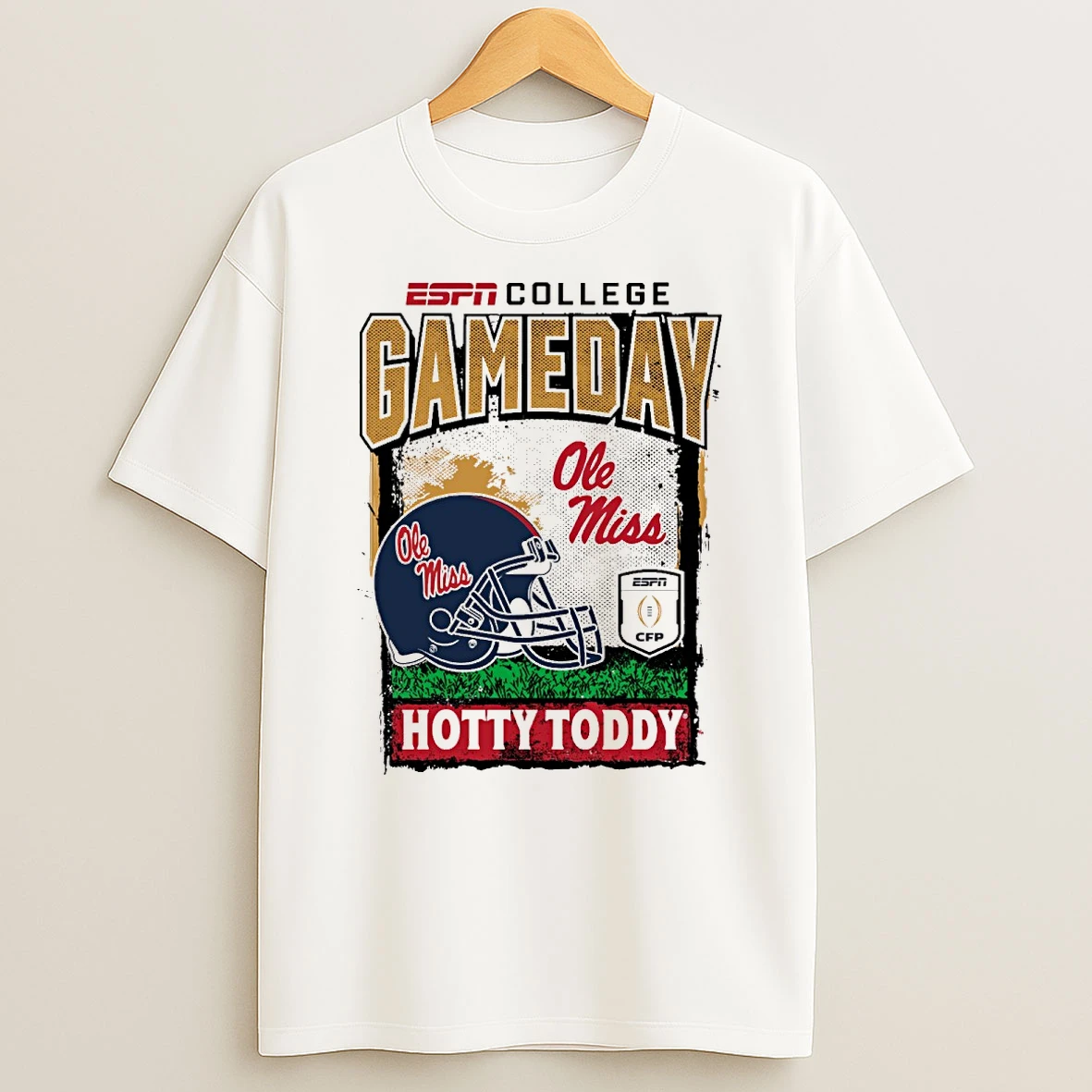 Espn College Gameday 25 26 Ole Miss Rebels Hotty Toddy Mascot Shirts