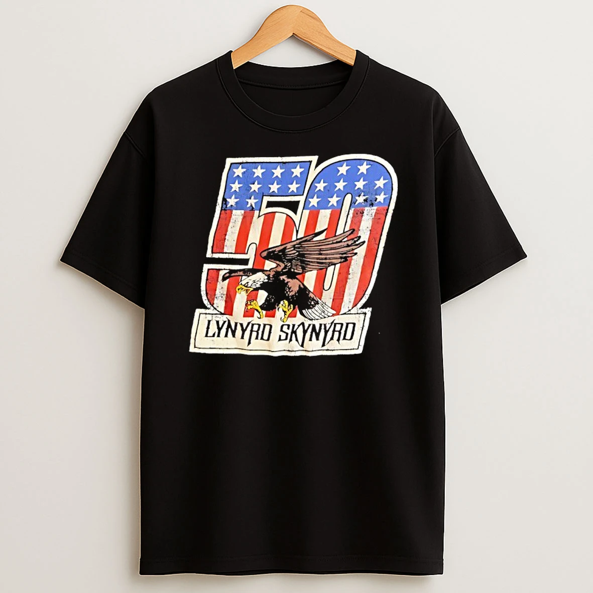 Eagle Lynyrd Skynyrd Celebtating 50 Years Vintage Shirts