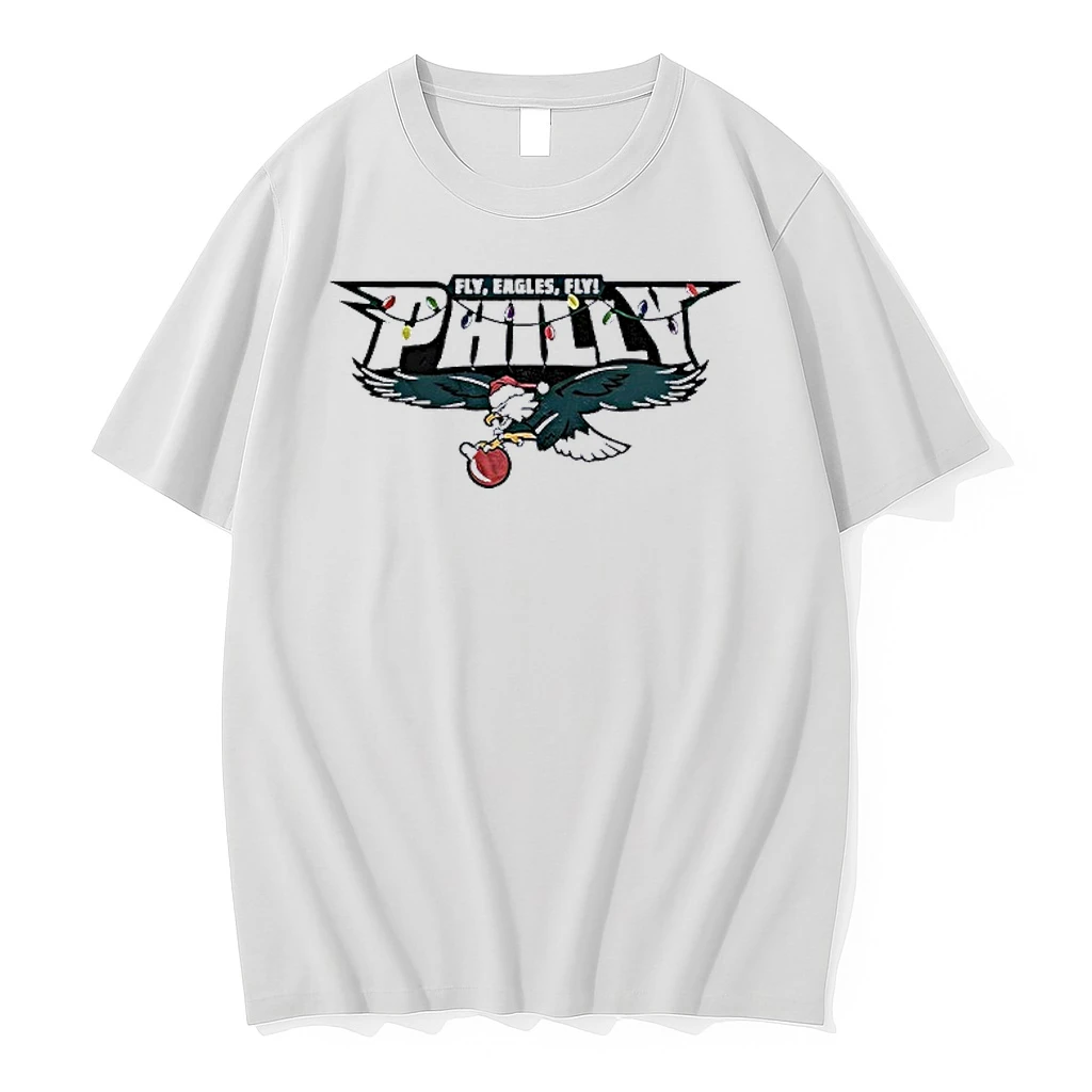Eagle Santa Hat Fly Eagles Fly Philadelphia Eagles Football Christmas Shirts