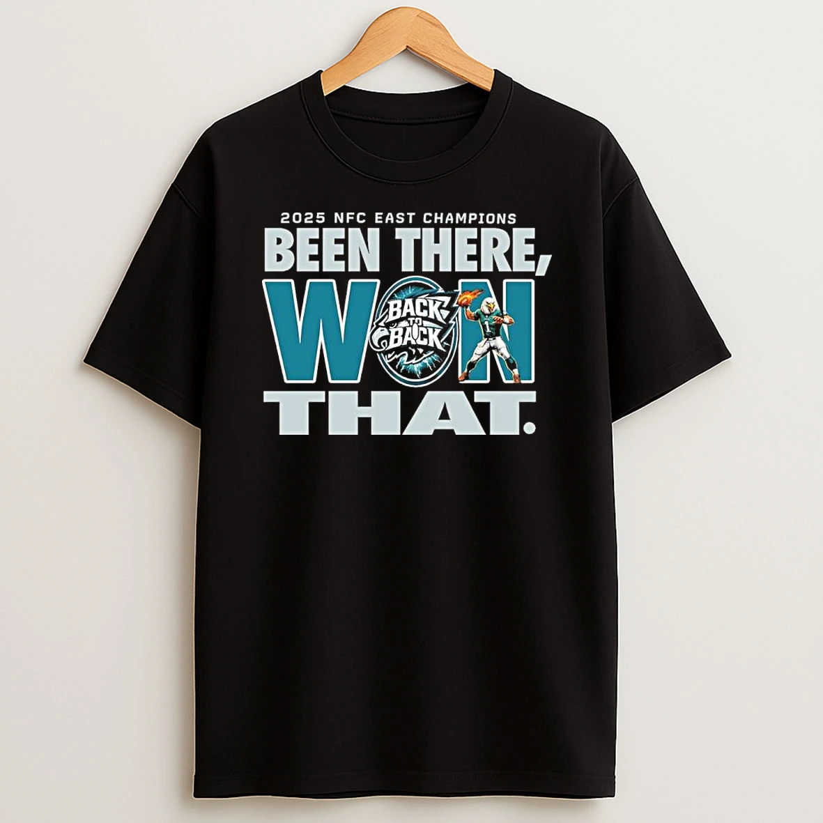 Eagles Back 2 Back Nfc East Champions Been There Won That Shirts