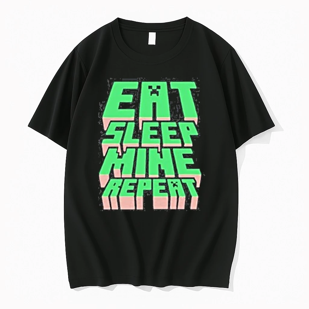 Eat Sleep Mine Repeat Shirts