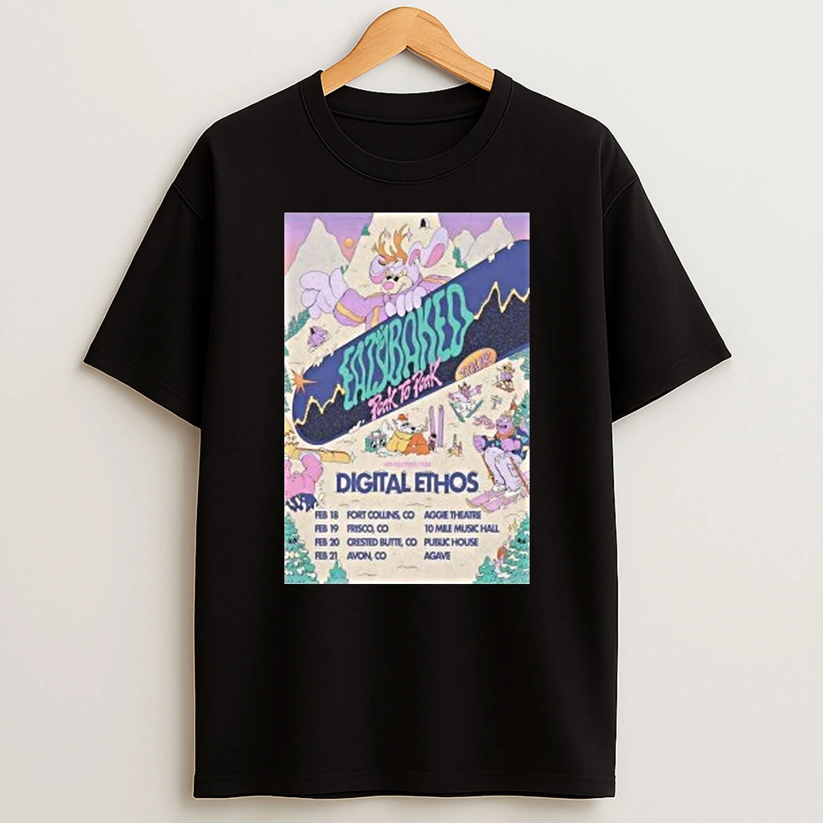 Eazybaked Peak To Peak 26 Tour Shirts