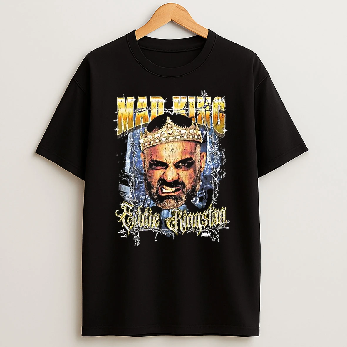 Eddie Kingston Mad King Vintage Shirts