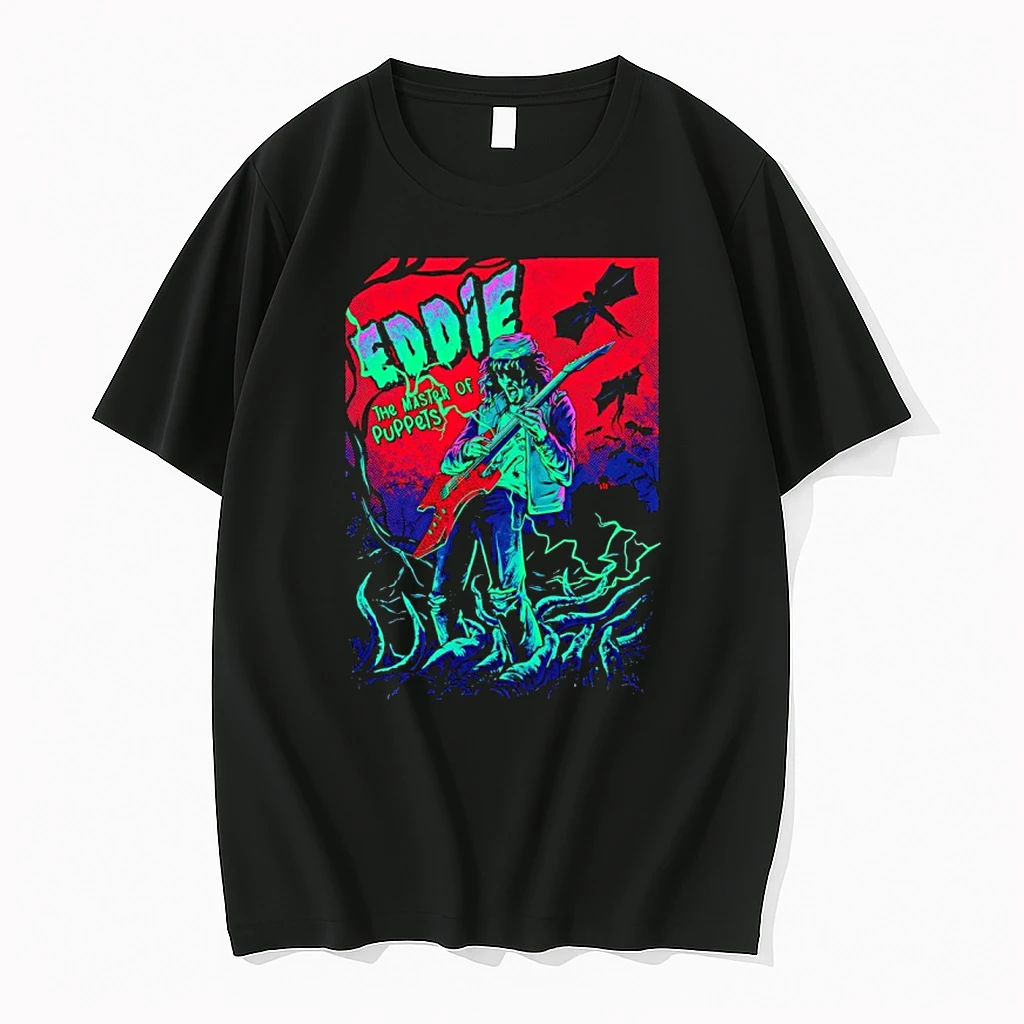 Eddie Munson The Master Of Puppets Graphic Shirts