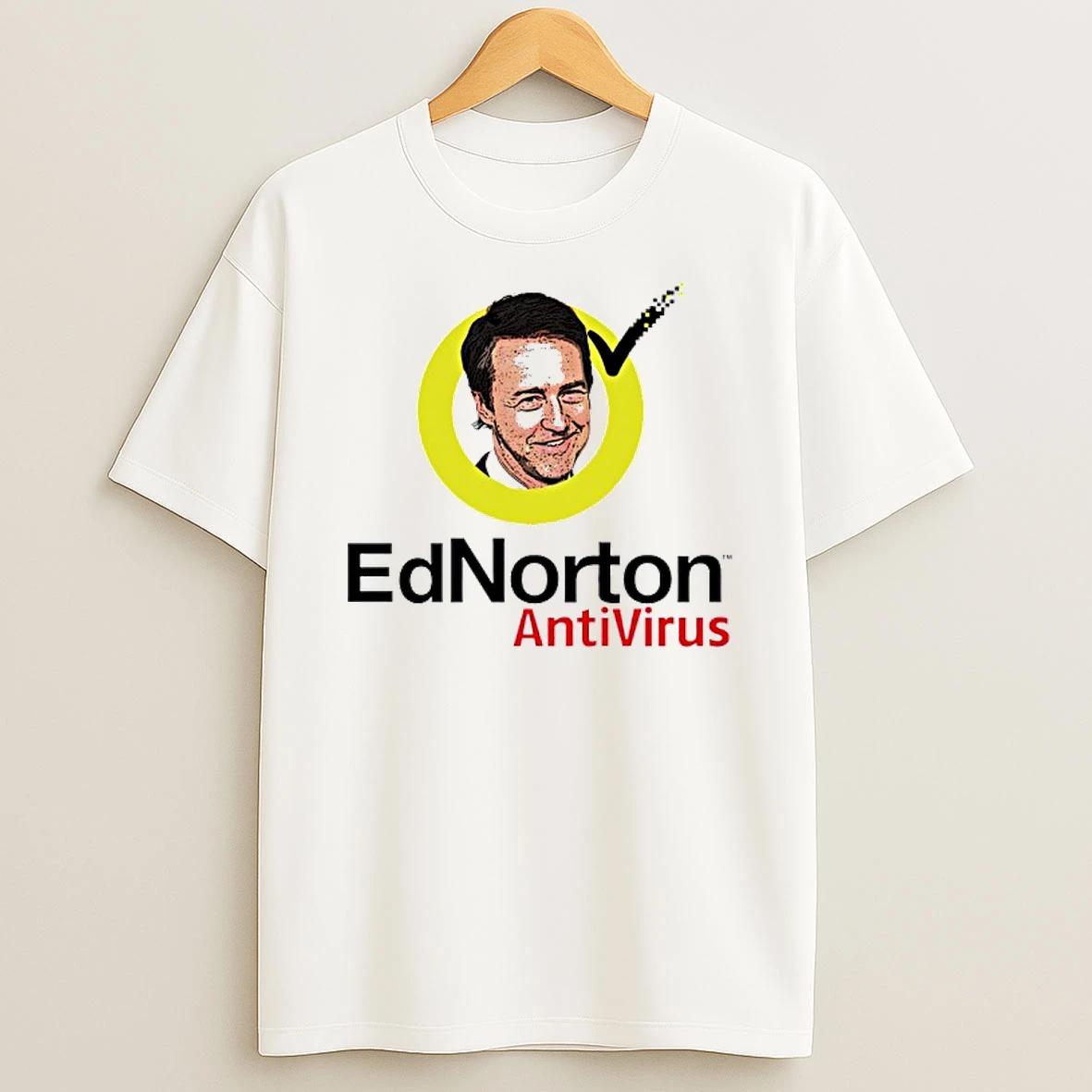 Edward Norton Ednorton Antivirus Mashup Shirts