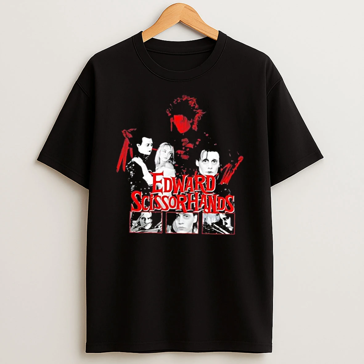 Edward Scissorhands Movie Vintage Graphic Shirts