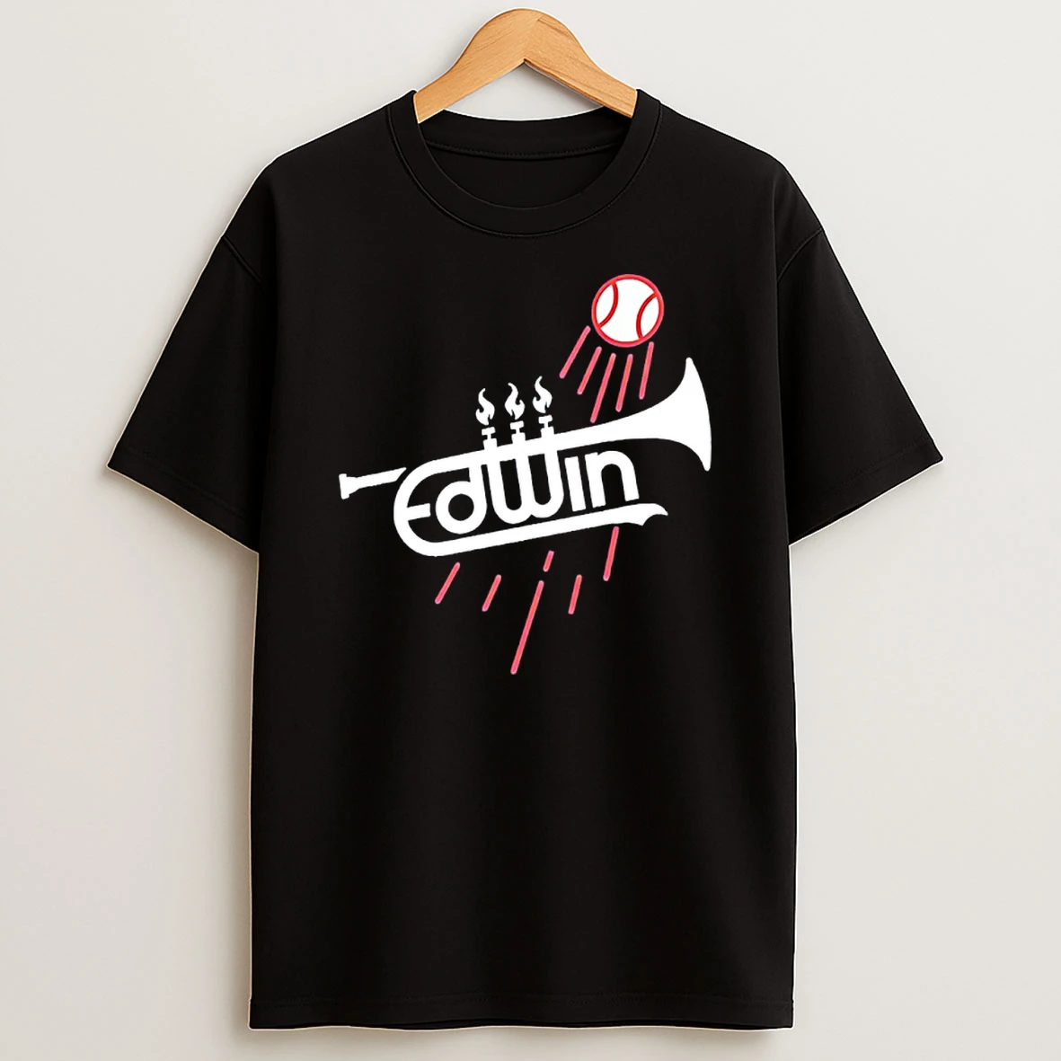 Edwin Diaz Narco Trumpet Los Angeles Dodgers Prado Logo Shirts