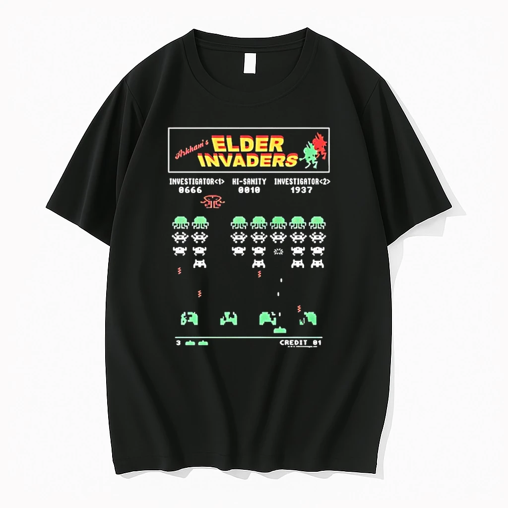 Elder Invaders Space Invaders Game Shirts