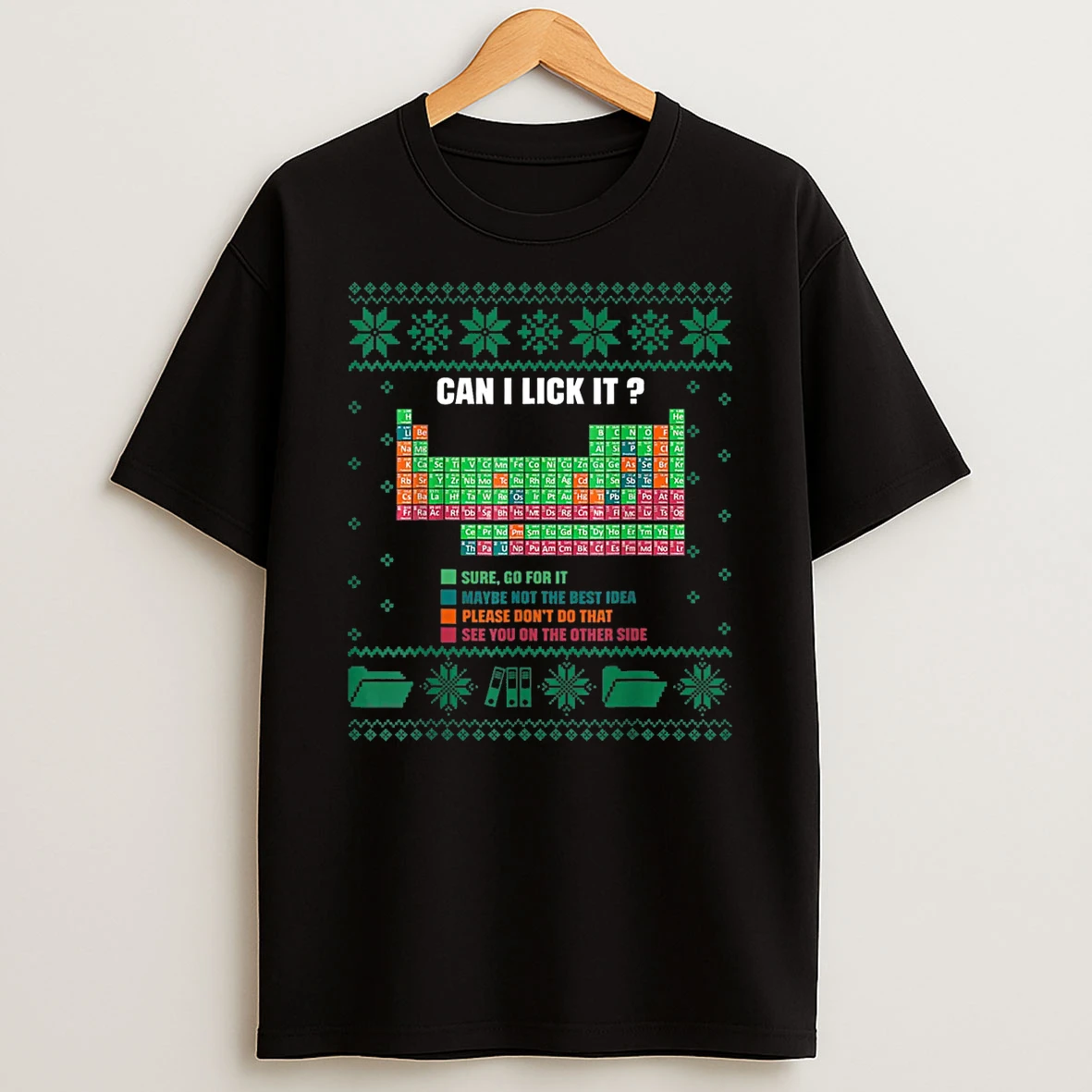 Element Can I Lick It Christmas Ugly Shirts