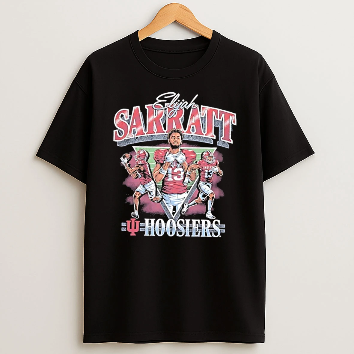 Elijah Sarratt 13 Indiana Hoosiers Player Graphic Shirts