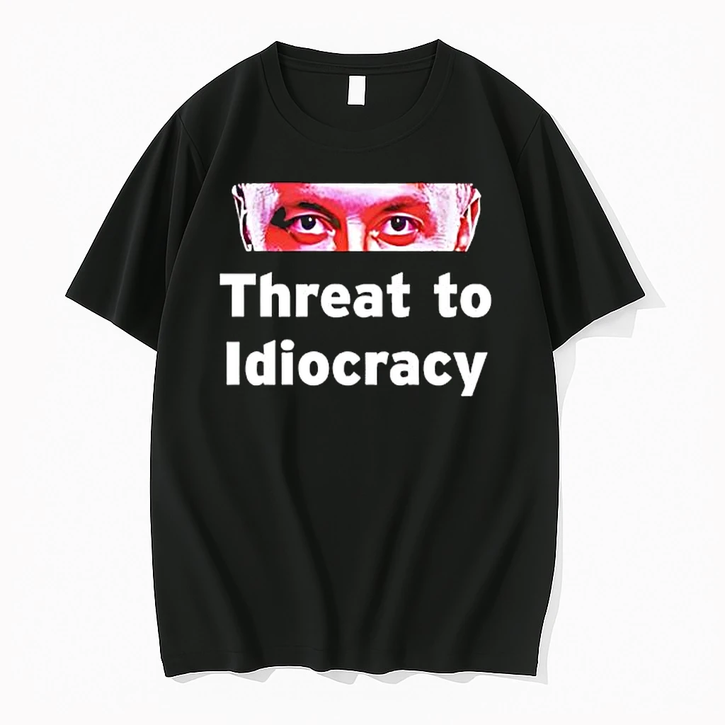 Elon Musk Threat To Idiocracy Eyes Shirts