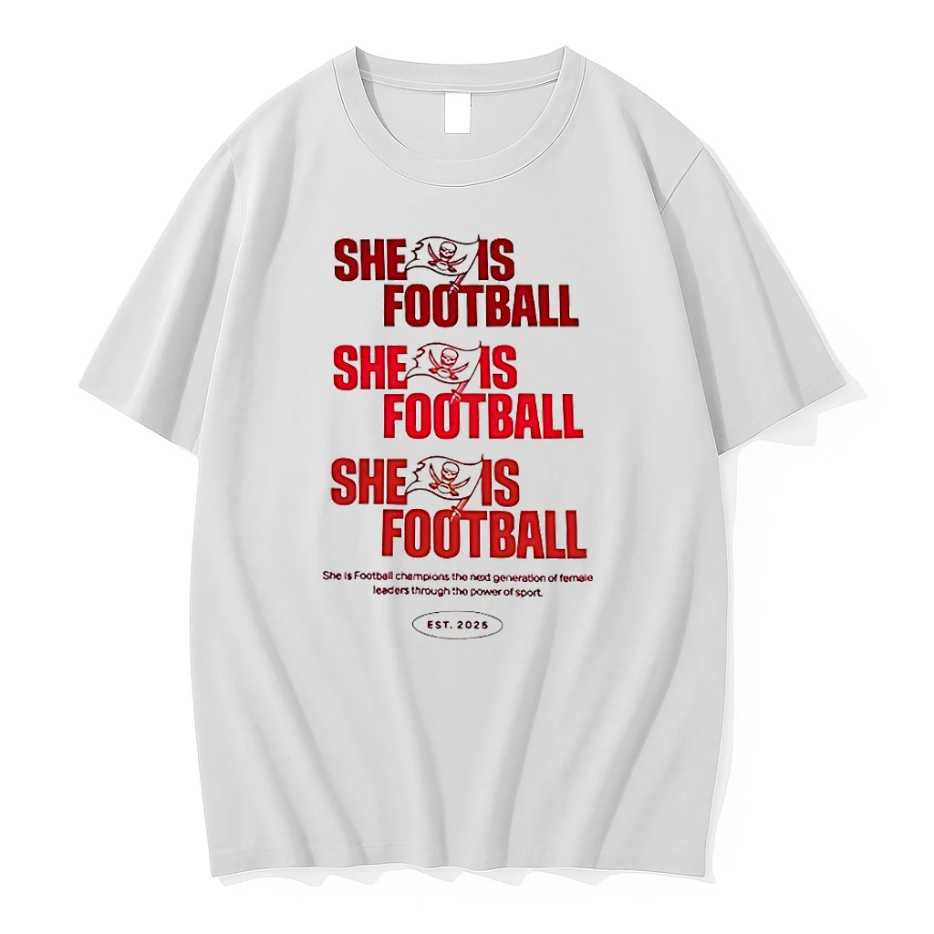 Emeka Egbuka Tampa Bay Buccaneers She Is Football Est 2025 Shirts