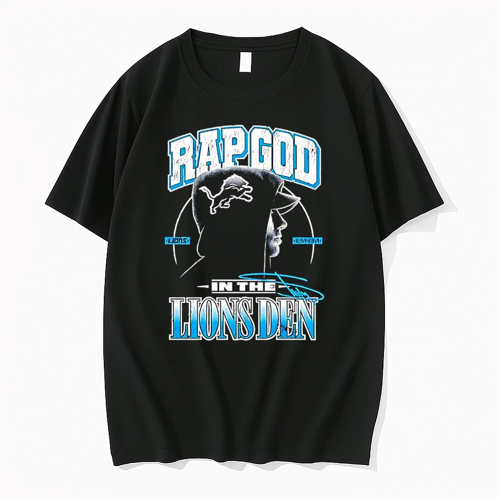 Eminem Rap God In The Lions Den Signature Marshall Mathers Shirts
