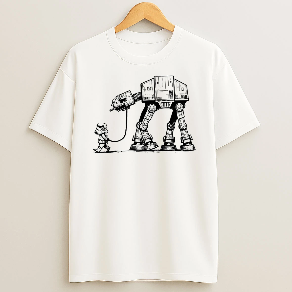 Empire Robot Dog Planet Battles Geek Shirts