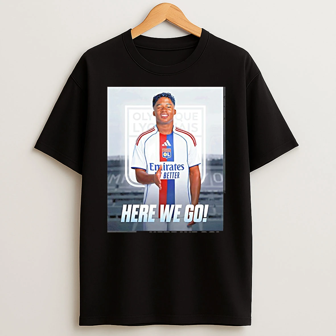 Endrick To Olympique Lyon Here We Go Shirts