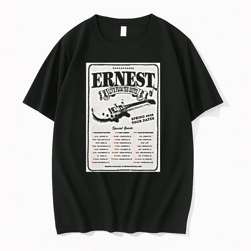 Ernest Live From The South Spring 2026 Tour Dates Shirts