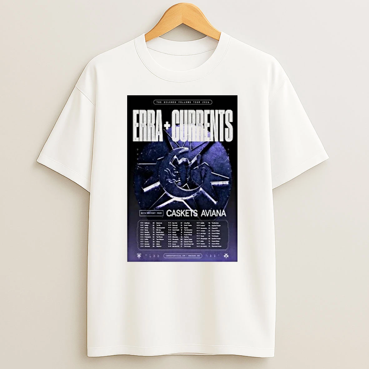 Erra And Currents The Silence Follows 2026 Shirts