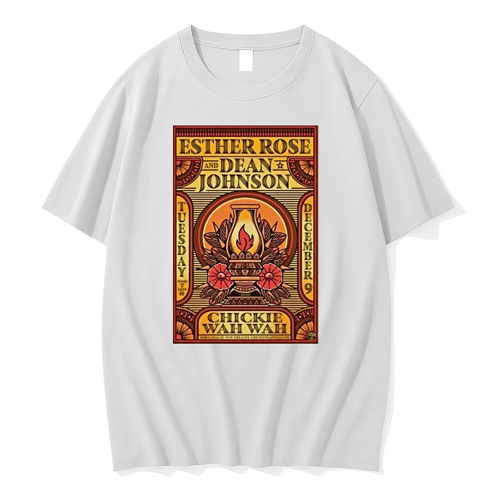 Esther Rose And Dean Johnson Dec 9 2025 Chickie Wah Wah In New Orleans La Shirts