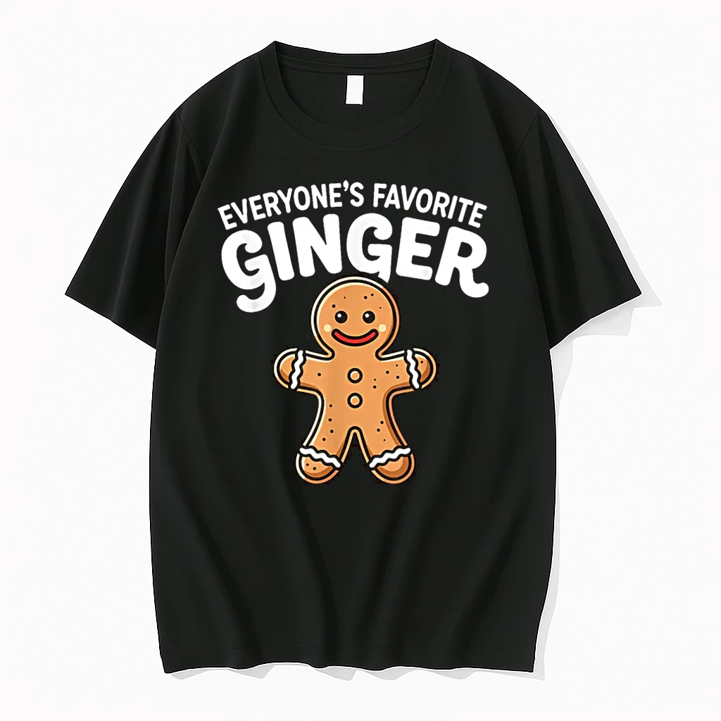 Everyones Favorite Ginger Gingerbread Man Christmas Shirts