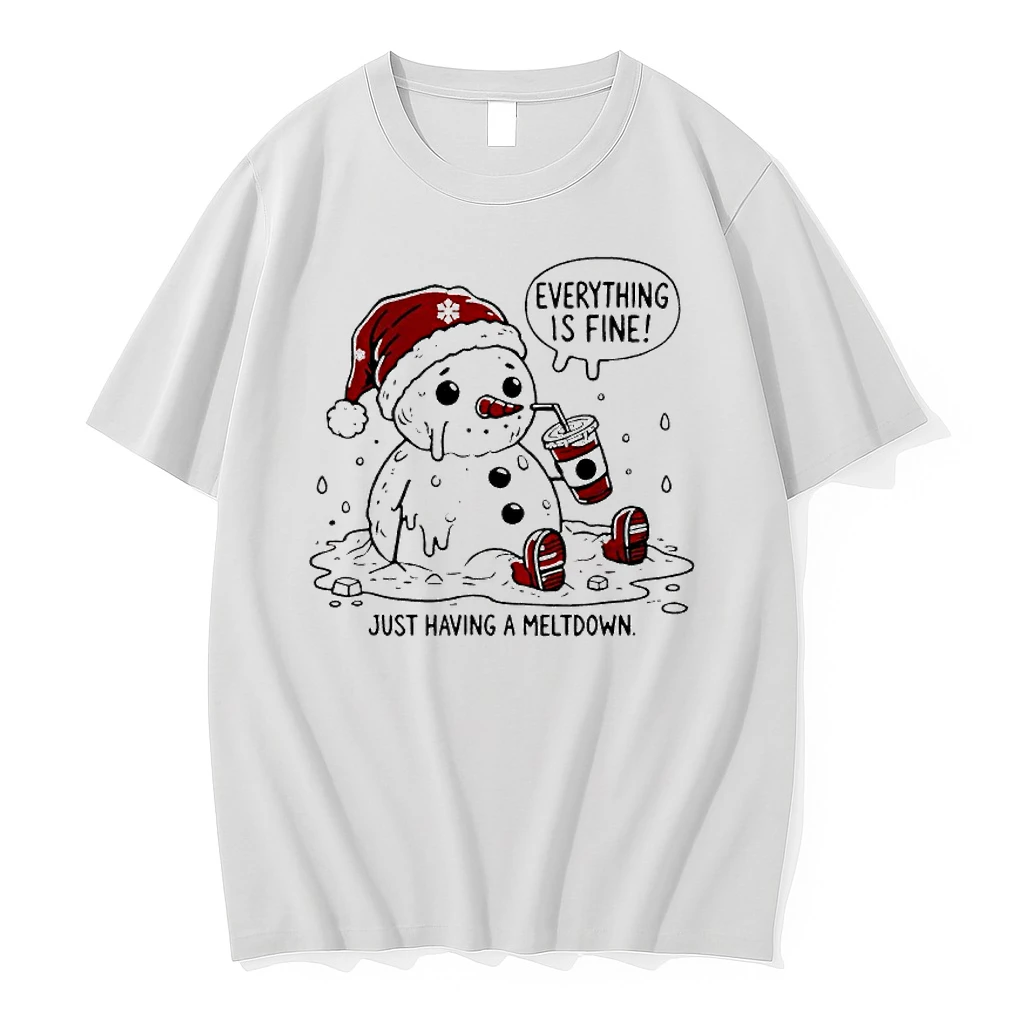 Everything Is Fine Just Having Meltdown Shirts