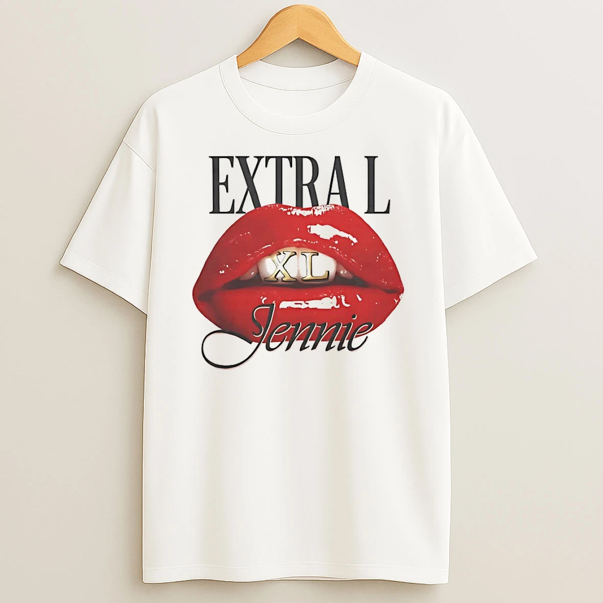 Extral Jennie Lip Shirts