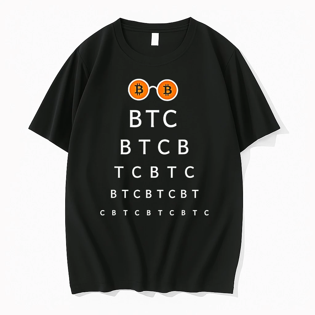 Eye Bitcoin B T C Shirts