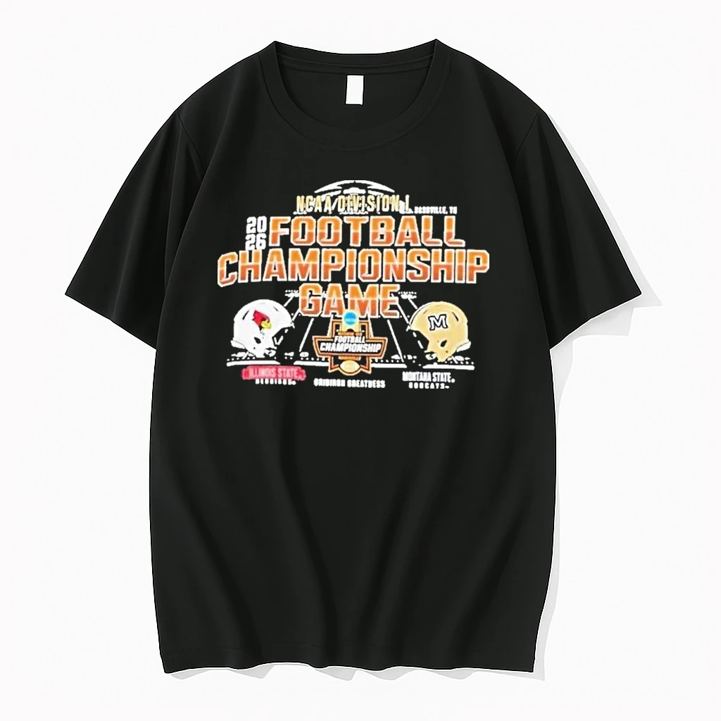 Fcs Football Championship Illinois State Vs Montana State Shirts