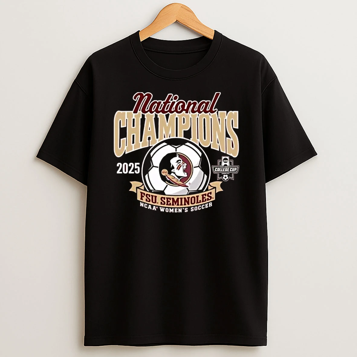 Fsu Seminoles Ncaa Womens Soccer National Champions 2025 Shirts