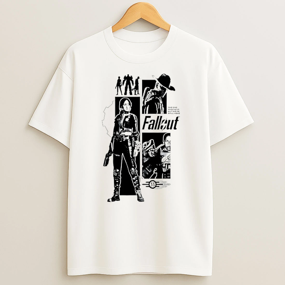Fallout Tv Series Vault 33 Graphic Shirts