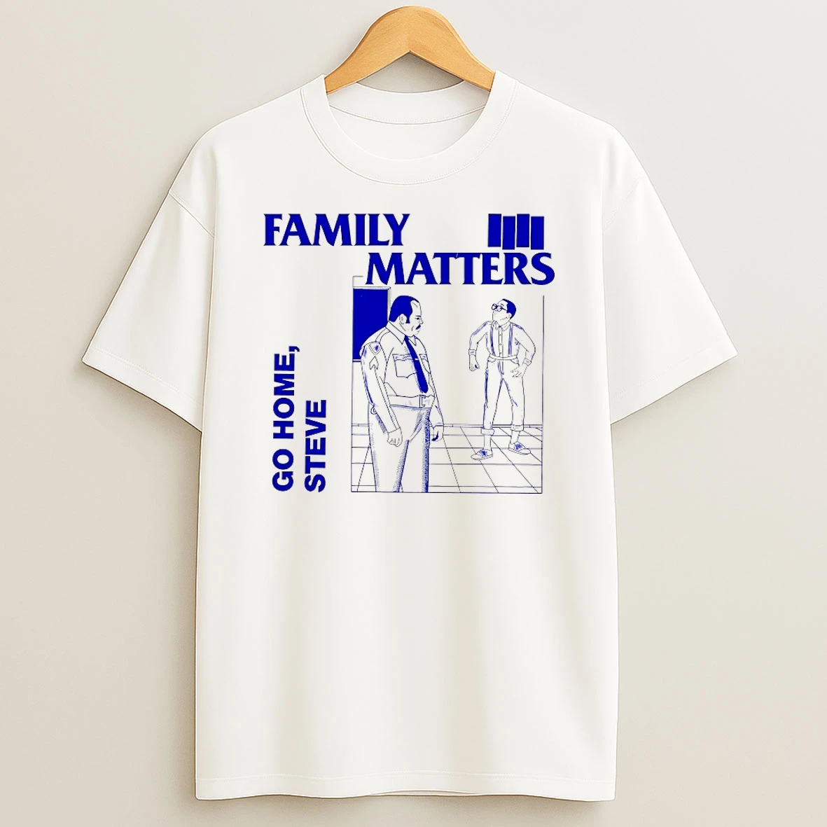 Family Matters Go Home Steve Shirts