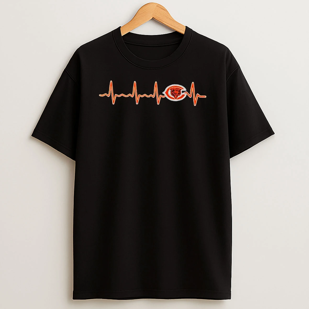 Fans Heartbeat Love Chicago Bears Football Shirts