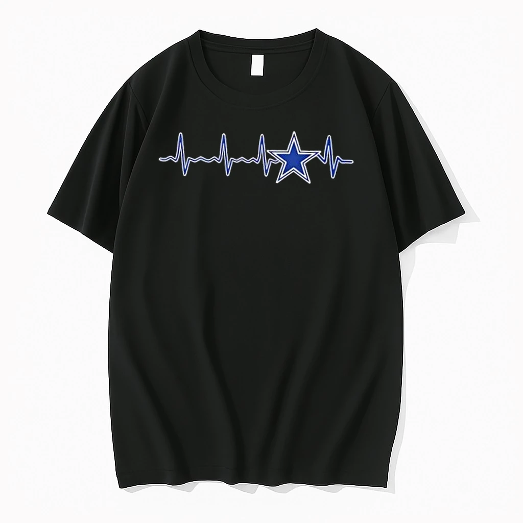 Fans Heartbeat Love Dallas Cowboys Football Shirts