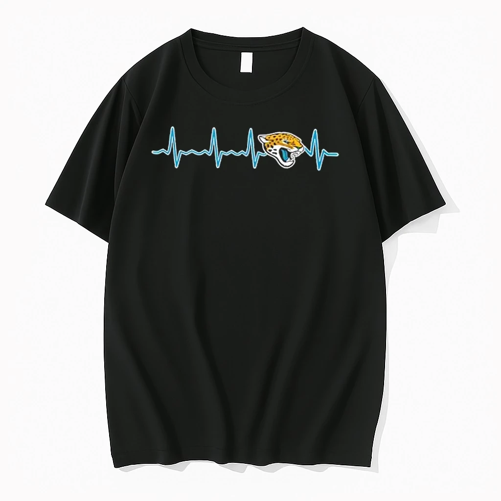 Fans Heartbeat Love Jacksonville Jaguars Football Shirts