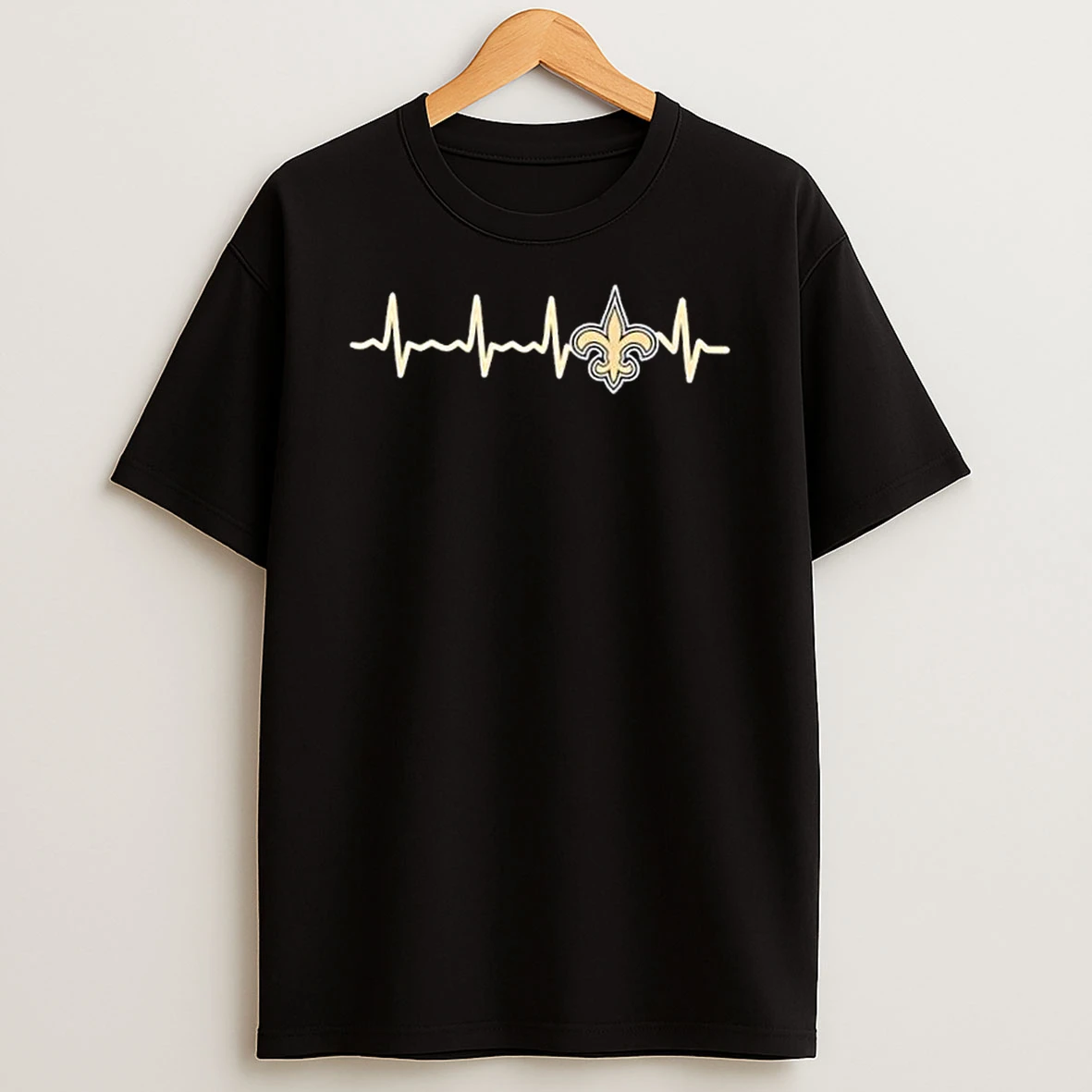 Fans Heartbeat Love New Orleans Saints Football Shirts